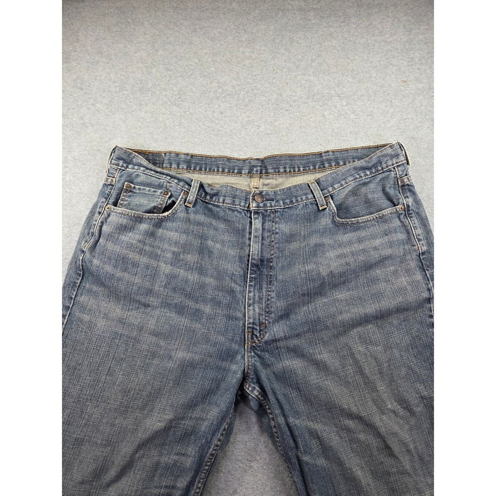 Levi's Mens 550 Relaxed Fit Jeans 46x32 Blue Denim Workwear Vintage Style
